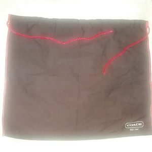 Coach dust bag
